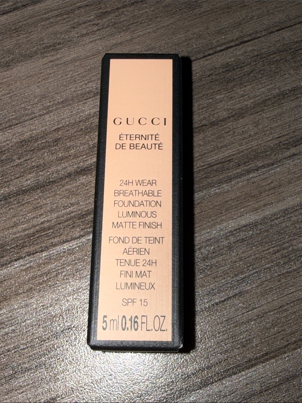 ✨LIST is for 1 $15 each✨Gucci Breathable Foundation Matte Finish Shad: 220W BNIB